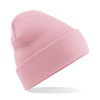 B45 Beanie Hat Dusty Pink colour image