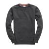 W107PF Ultra Premium Sweatshirt Black Melange colour image