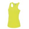 JC015 Girlie Cool Vest Electric Yellow colour image