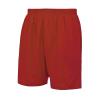 JC080 Cool Shorts Fire Red colour image