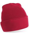 B445 Printers Beanie Hat Classic Red colour image