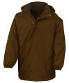 R160X Reversible Waterproof Fleece Jacket Brown / Brown colour image