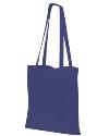 SH4112 Guildford Cotton Shopper/Tote Shoulder Bag French Navy colour image
