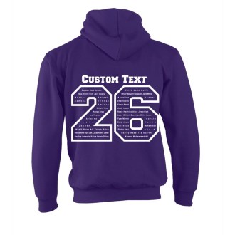 Leavers Hoodie Border 26 Design Kids