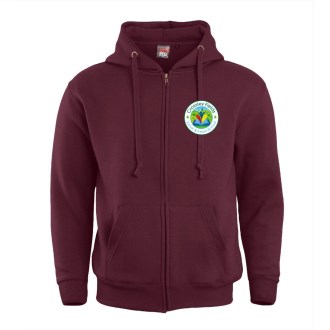 Leavers Zip Hoodie Block 26 Design