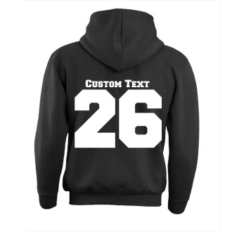 Leavers Zip Hoodie Block 26 Design Kids