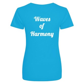 Waves of Harmony Ladies No Logo Tee