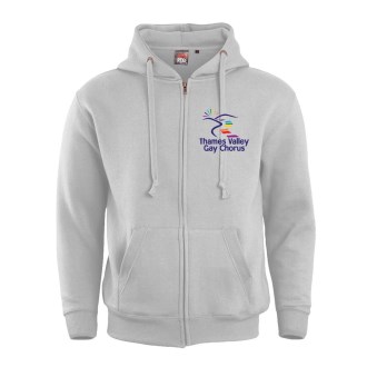 TVCG Unisex Zip Up Polycotton Hoodie