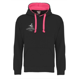 FE Contrast Hoodie- White