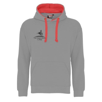 FE Camp Contrast Hoodie- Black