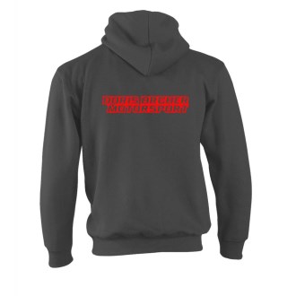 Doris Archer Motorsport zip Hoodie Red