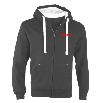 Doris Archer Motorsport zip Hoodie Red