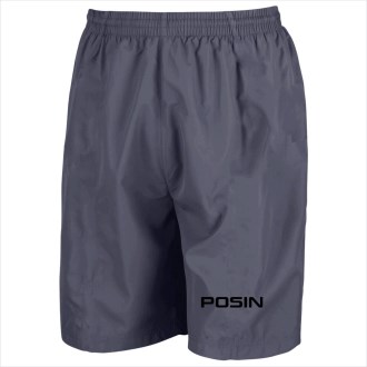 PA Swim Shorts Black Logo