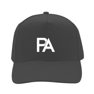 PA 5 Panel Cap White Logo