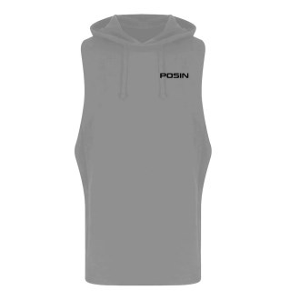PA Sleeveless Hoodie Black Logo