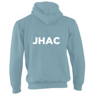 JHAC Hoodie White text