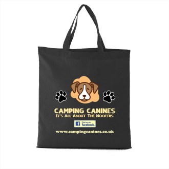 Camping Canines Tote