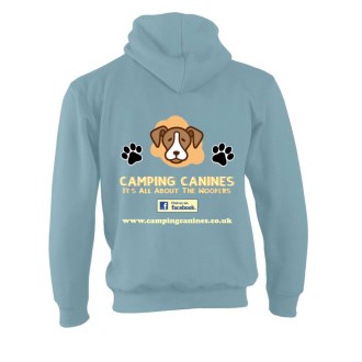 Camping Canines Kids Hoodie