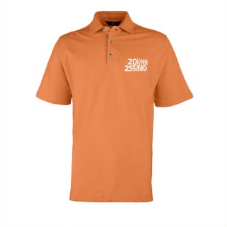 UI25 Classic Polo White Logo