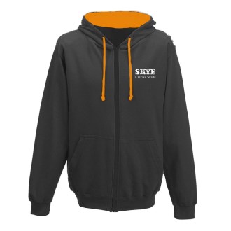 SCS Contrast Zip Hoodie