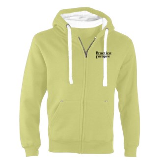 Braeview Full Zip Hoodie Black Logo
