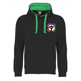 DPAC White Logo Hoodie