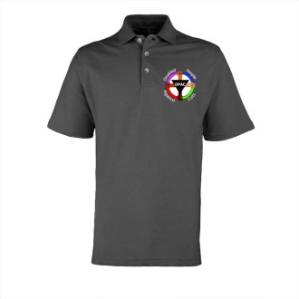 DPAC White Logo Unisex Polo