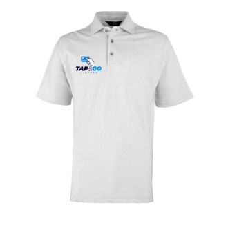 Tap and Go White Polo