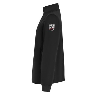 Kids White Logo Quarter Zip