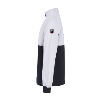 Kids Black Logo Quarter Zip