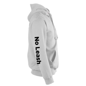 No Leash No Limits Black Logo Kids Hood