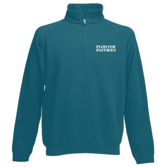 Plod For Pastries Quarter Zip Sweatshirt