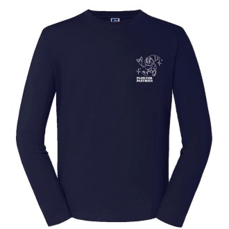 PFP Active Long Sleeve T front and back