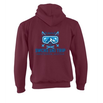 SWCH Comfort Hoodie With Arm Slogan