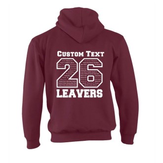 Childrens W72K Leavers 26 Hoodie