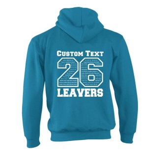Childrens W73 Leavers 26 Contrast Hoodie