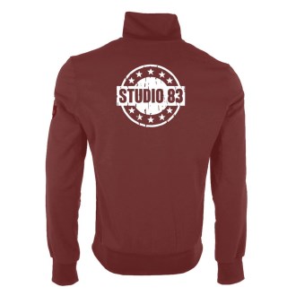 Studio 83 Quarter Zip White Logo
