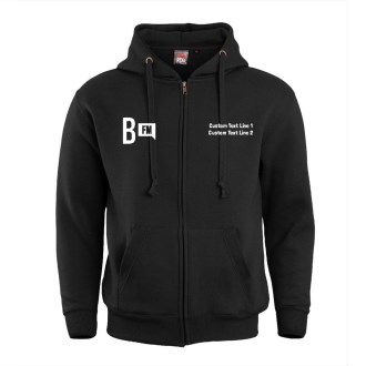 BailriggFM Zipped Hoodie
