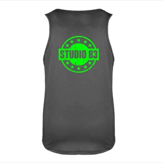Studio83 Green Logo Mens Vest