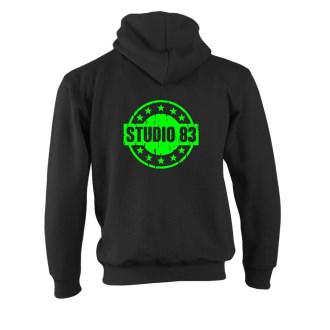Studio83 Green Logo Heavyweight Hoodie