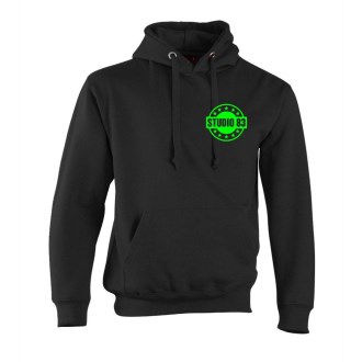 Studio83 Green Logo Heavyweight Hoodie