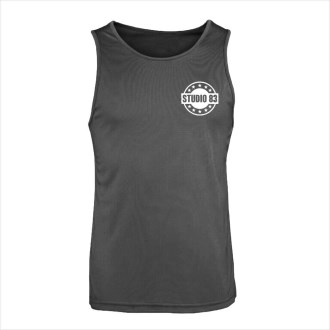 Studio83 Ladies White Logo Vest