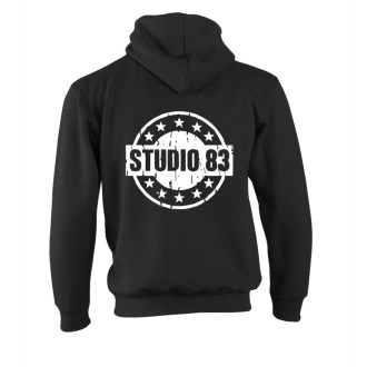 Studio83 White Logo Heavyweight Hoodie