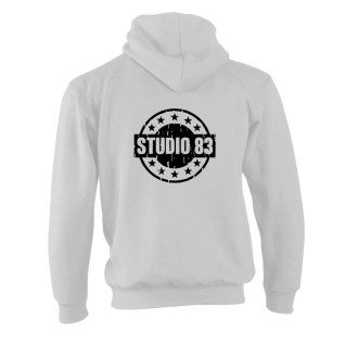 Studio83 Black Logo Heavyweight Hoodie