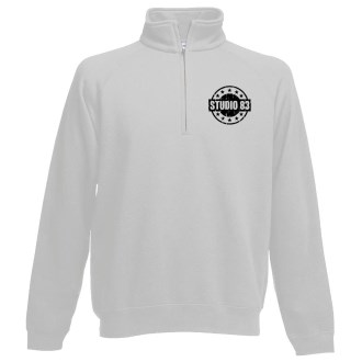 Studio 83 Quarter Zip Black Logo