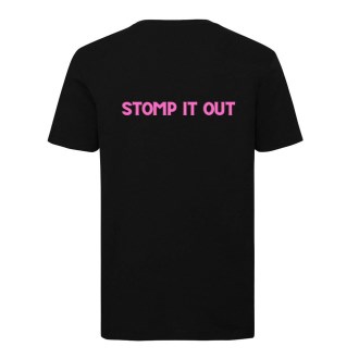 Stomp It Out Pink Logo T-Shirt