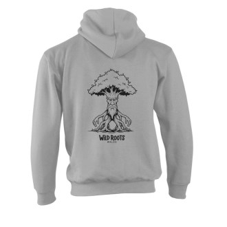 WR Adult Hoodie - Root Mascot in Black