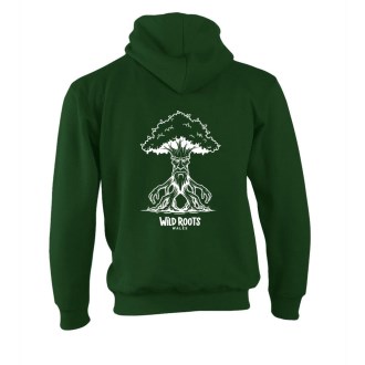 WR Adult Hoodie - Root Mascot in White