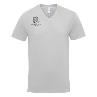 Island Cowgirl Black Logo Ladies V-Neck