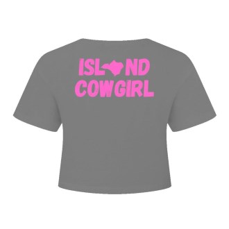 Island Cowgirl Cropped Tee